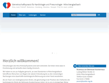 Tablet Screenshot of kardio-mg.de